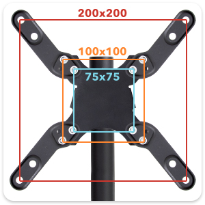 vesa 200x200 monitor mount