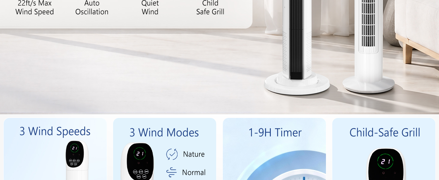 household tower fan
