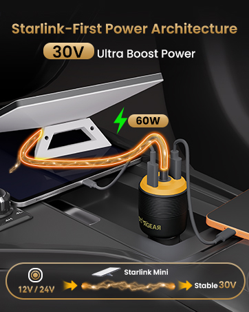 Starlink Mini Car Adapter
