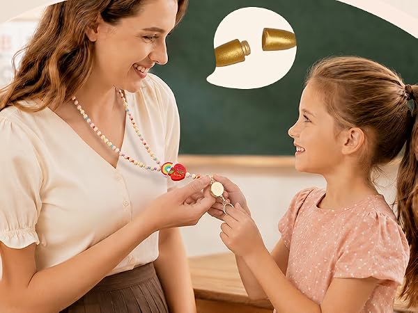 Toykee Teacher Lanyard for ID Badges Women