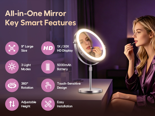 makeup mirror