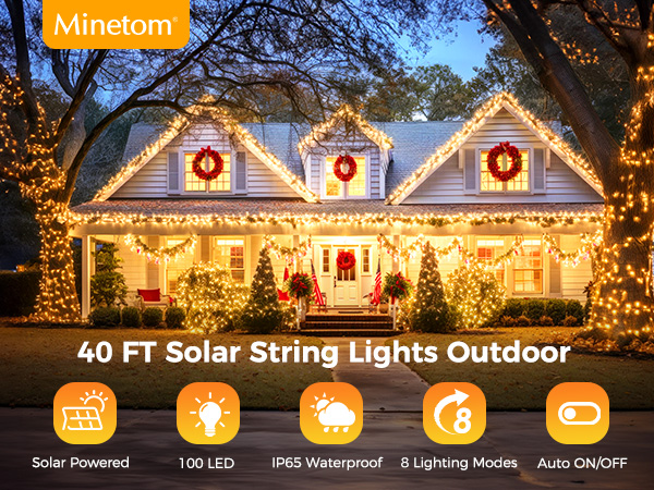 solar string lights