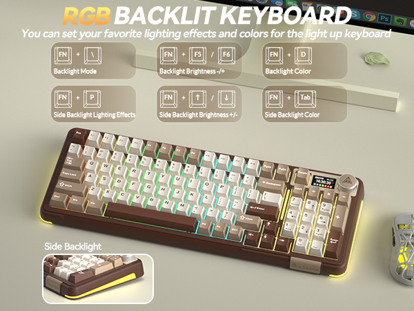 mechanical keyboard with number pad
