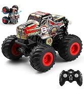 DYODYORC Remote Control Car, 2.4Ghz All Terrain Monster Truck Toys, RC Truck with Music, 3 Lighti...