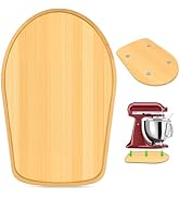 Bamboo Mixer Slider for KitchenAid 4.5-5 Qt Tilt-Head Stand Mixer, Appliance Sliding Mat Pad, Kit...