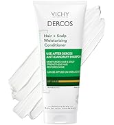 Dercos Hair & Scalp Moisturizing Conditioner, Formulated With Glycerin, Niacinamide + Hyaluronic ...