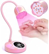 Makartt Cordless Mini UV LED Nail Lamp, 10s Flash Cure Nail Lamp for Gel Polish, 30mW/cm² Recharg...