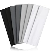 8PCS Summer-Exclusive Non Slip Sports Elastic Soft Running Fashion Headbands Absorb Sweat for Wom...