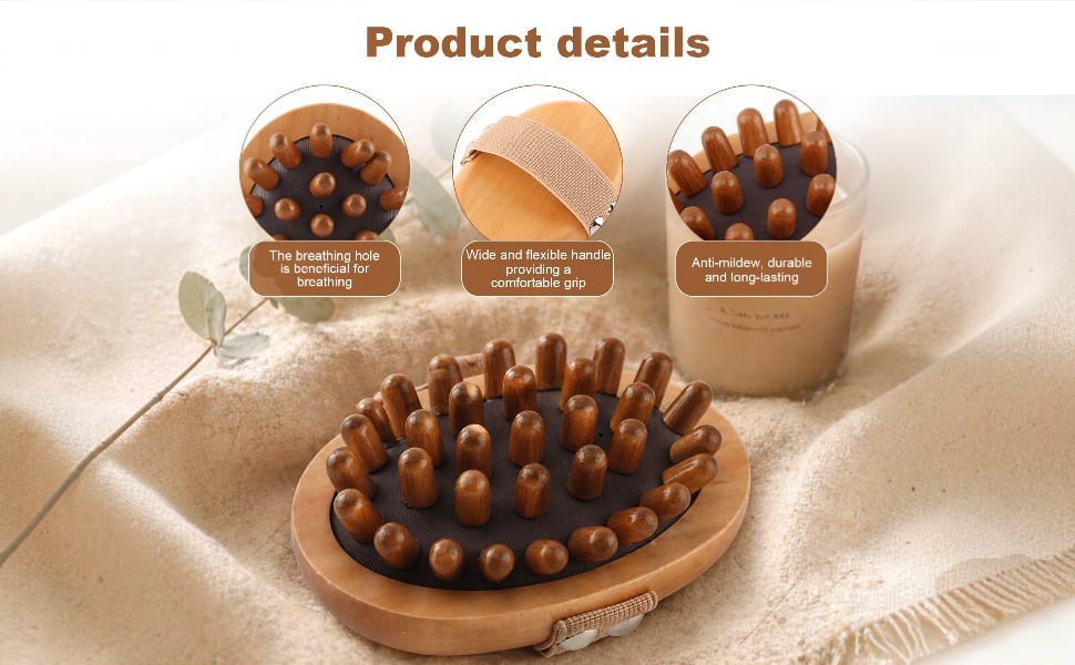 Wooden Scalp Massage Tool