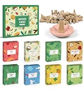 STRN Incense Cones 120 Scented Cones for All Seasons, Assorted Cone Incense Scents with Incense H...