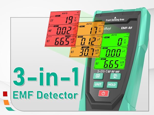 3-in-1 EMF Detector