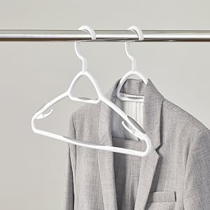 deluxe hangers swivel non slip