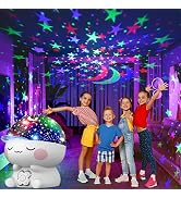 Night Light Projector for Kids Room with 3 Timer,Baby Star Projector Night Light for Kids Girls B...