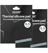 2 Pack Thermal Pad 14.8 W/mK, 120x120x0.5mm, Non Conductive Heat Resistance High Temperature Resi...