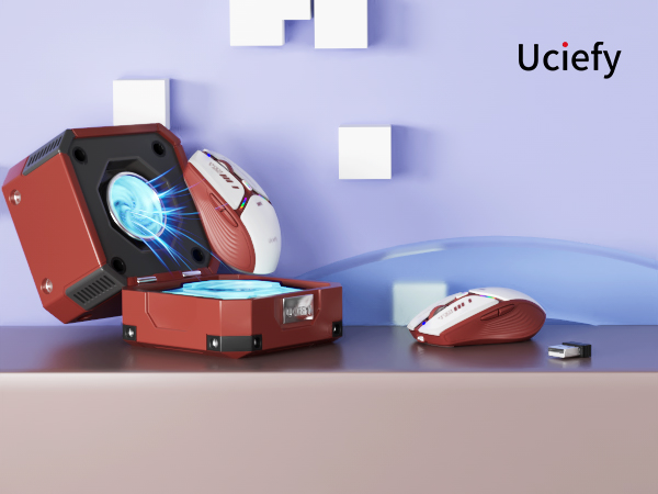 V19 Wireless Mouse red