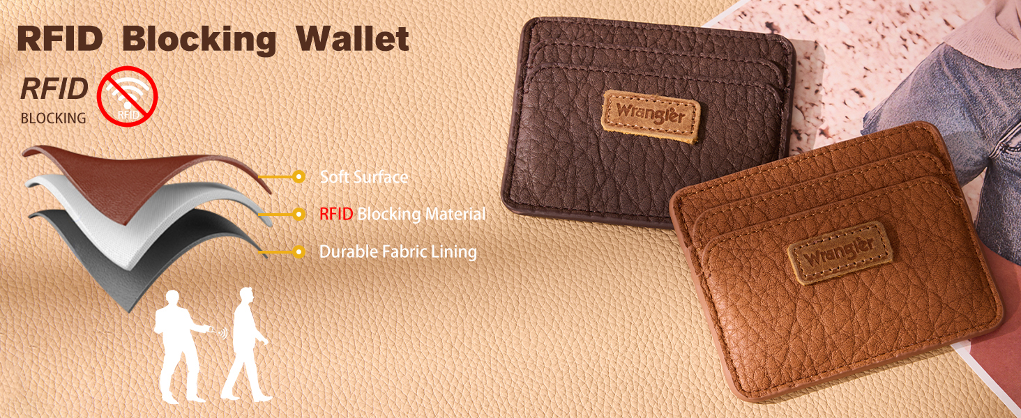 Wrangler Credit Card Holder