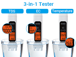 3 in 1 water tester