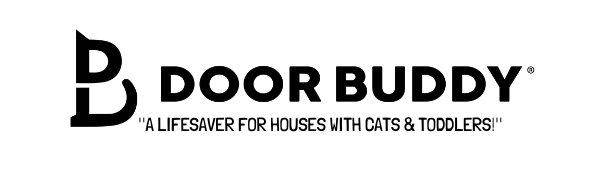 Door Buddy - Logo - baby proof litter box