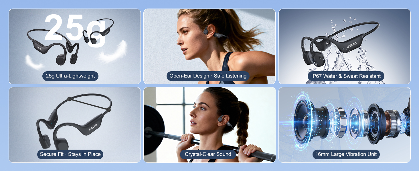bone conduction headphones Bluetooth