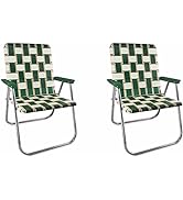 Lawn Chair USA - Outdoor Chairs for Camping. Made with Lightweight Aluminum Frames and UV-Resista...