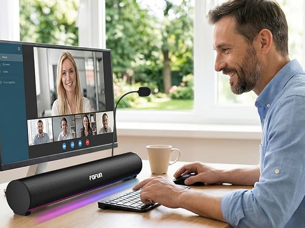 computer speakers with microphone