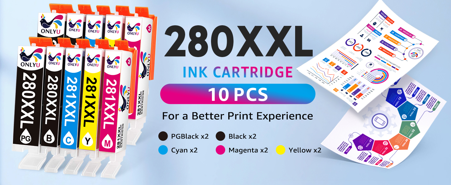 281xxl ink cartridges for canon printers
