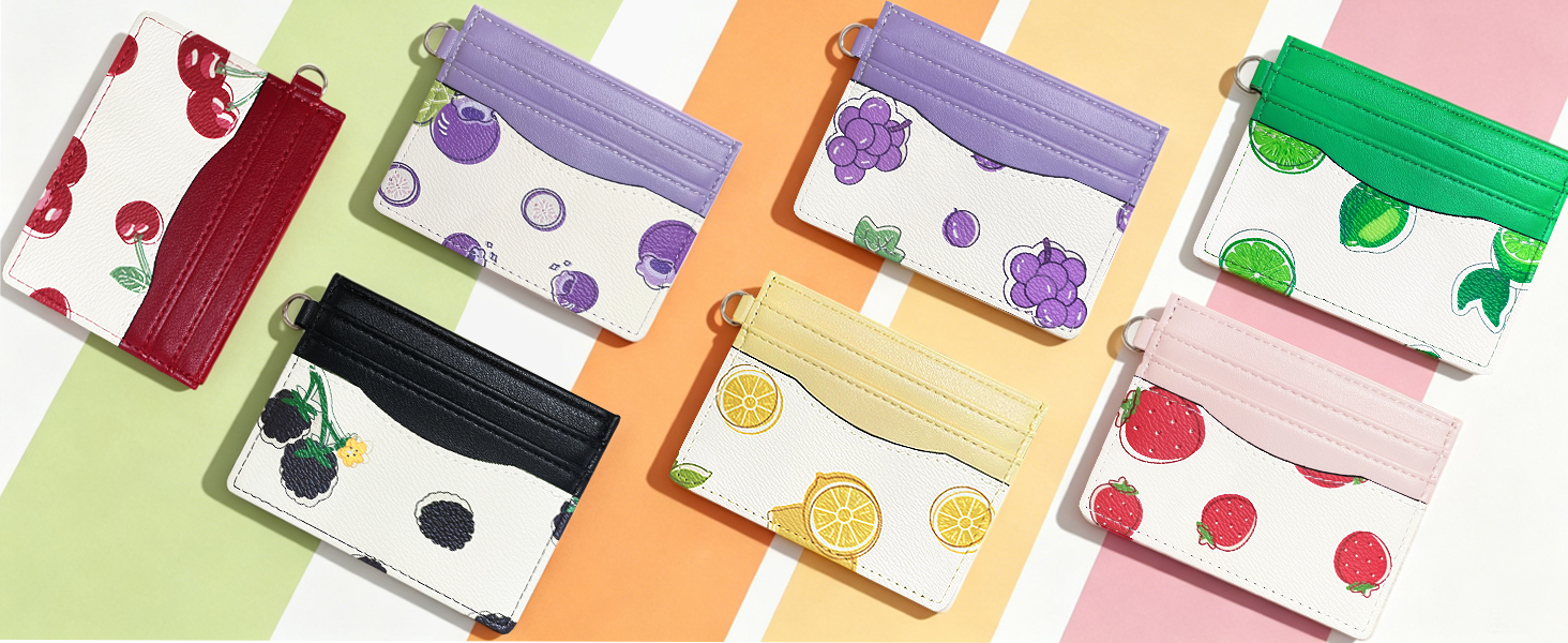 fruit card case