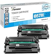 TOPRINT Compatible Toner Cartridge 057H ( 057 ) High Yield 10000 Pages 2 Black for Canon LBP236dw...
