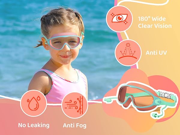 kids swimming goggles
