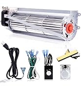 Hiorucet GFK4 FK4 GFK4A GFK4B Fireplace Blower Fan Kit for Heatilator, Majestic, CFM, Vermont Cas...