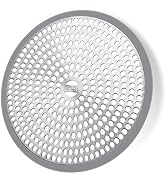 LEKEYE Shower Drain Hair Catcher/Strainer/Stainless Steel and Silicone