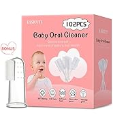 102PCS Baby Tongue Cleaner,Baby Oral Cleaner Newborn Baby Toothbrush,Disposable Infant Toothbrush...