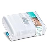BLISSBURY Mini Ear Hole Pillow (Satin) | Travel-Friendly Memory Foam Pillow with Ear Hole | Sooth...