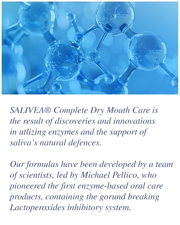 salivea complete oral mouth care natural defences sooths dry irritated tissue loosens biofilm plaque