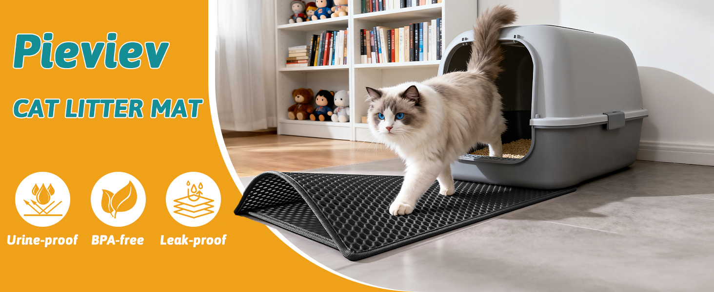cat litter mat
