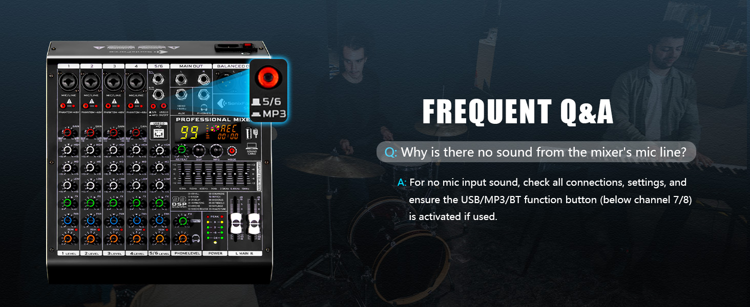 xlr mixer for streaming xlr mixer for pc xlr audio mixer studio mixer