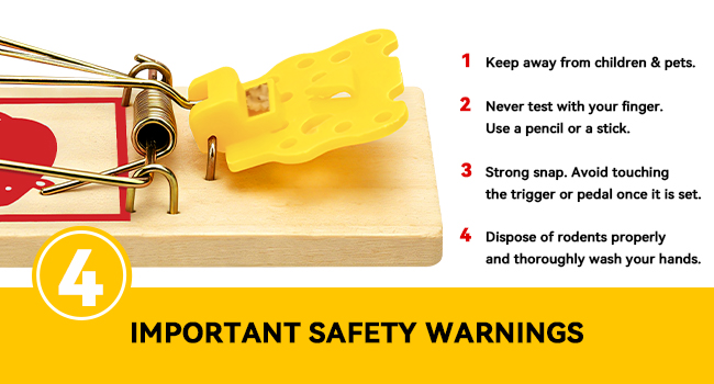 Snap Traps for Mice - Reusable or Disposable Mouse Trap