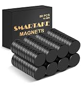 SMARTAKE 80 Pcs Refrigerator Magnets, Small Round Fridge Magnets, Multi-Use Premium Neodymium Off...