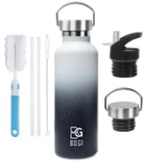 metal water bottle