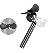GS GLOWSEEN Super Mini Fan Pocket Portable AAA Battery Powered,Tiny Personal Handheld Fan for Tra...