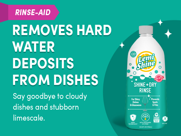 rinse aid dish product