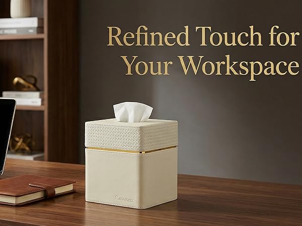 cloudever tissue box cover holder square