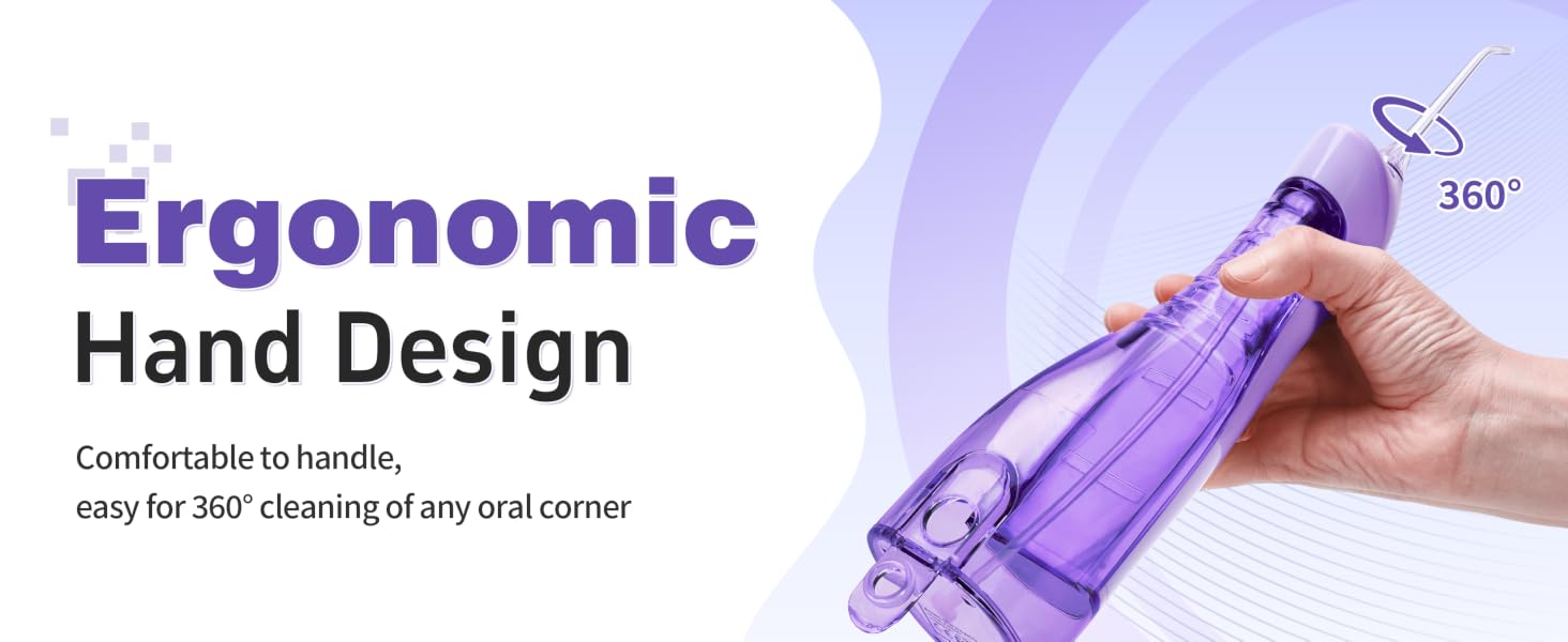 Tovendor Powerful pressure hilo dental de agua,ergonomic hand design