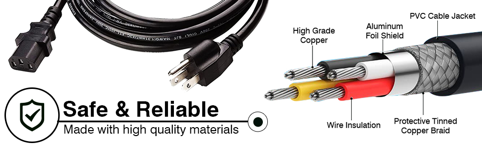 tv power cord, ps4 power cord, Samsung tv power cord, monitor power cable, computer power cord