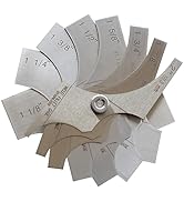 RIVERWELD 8 Piece Fillet Weld Set 1-1/8" increments to 2" Inch RL Gauge Welding Inspection Test U...
