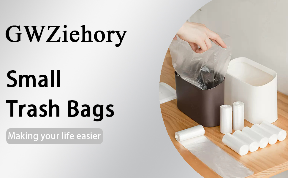 small trash bags for desktop trash can