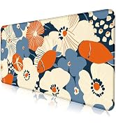 Cute Anime Flower Mouse Pad, Women's Office Desk Accessory Decoration, Expanded Mouse Pad 35.4 x ...