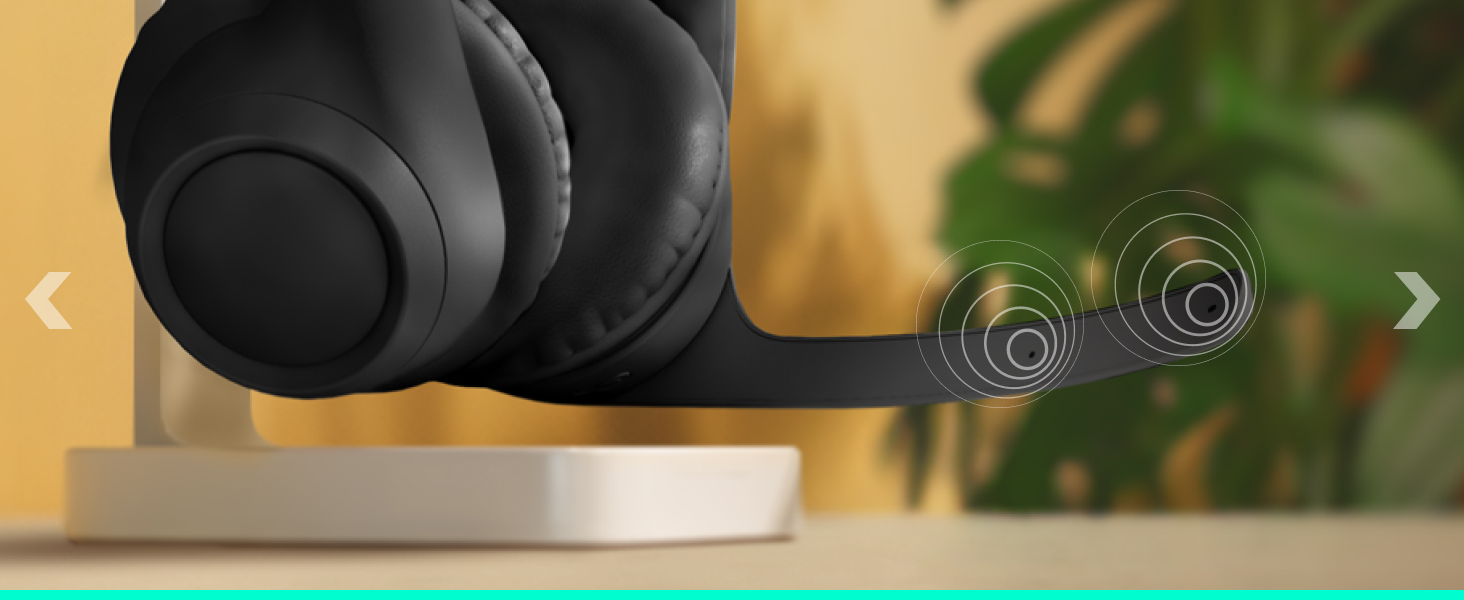 Logitech Zone 300 Wireless Bluetooth Headset With Noise-Canceling Microphone