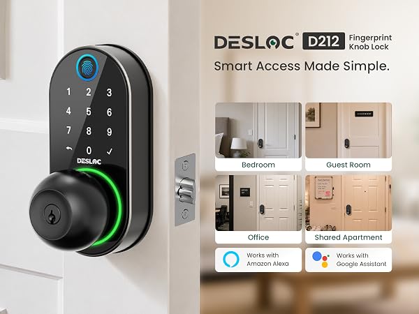 door knob with keypad