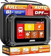 ANCEL V5HD PRO Heavy Duty Truck Scanner, Diesel Diagnostic Tool with DPF Regen & Bi-Directional C...